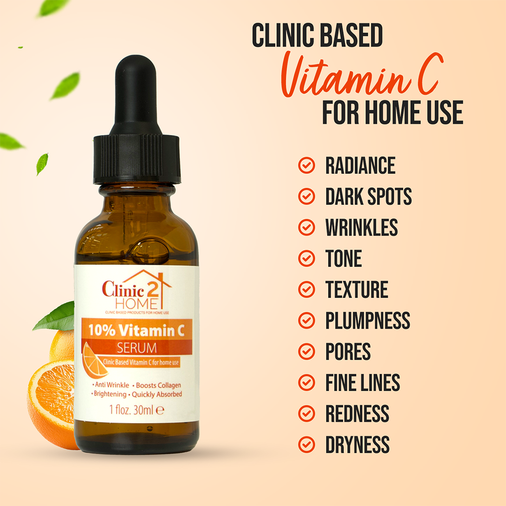Clinic2Home 10% Vitamin C Serum 30ml - Image 7