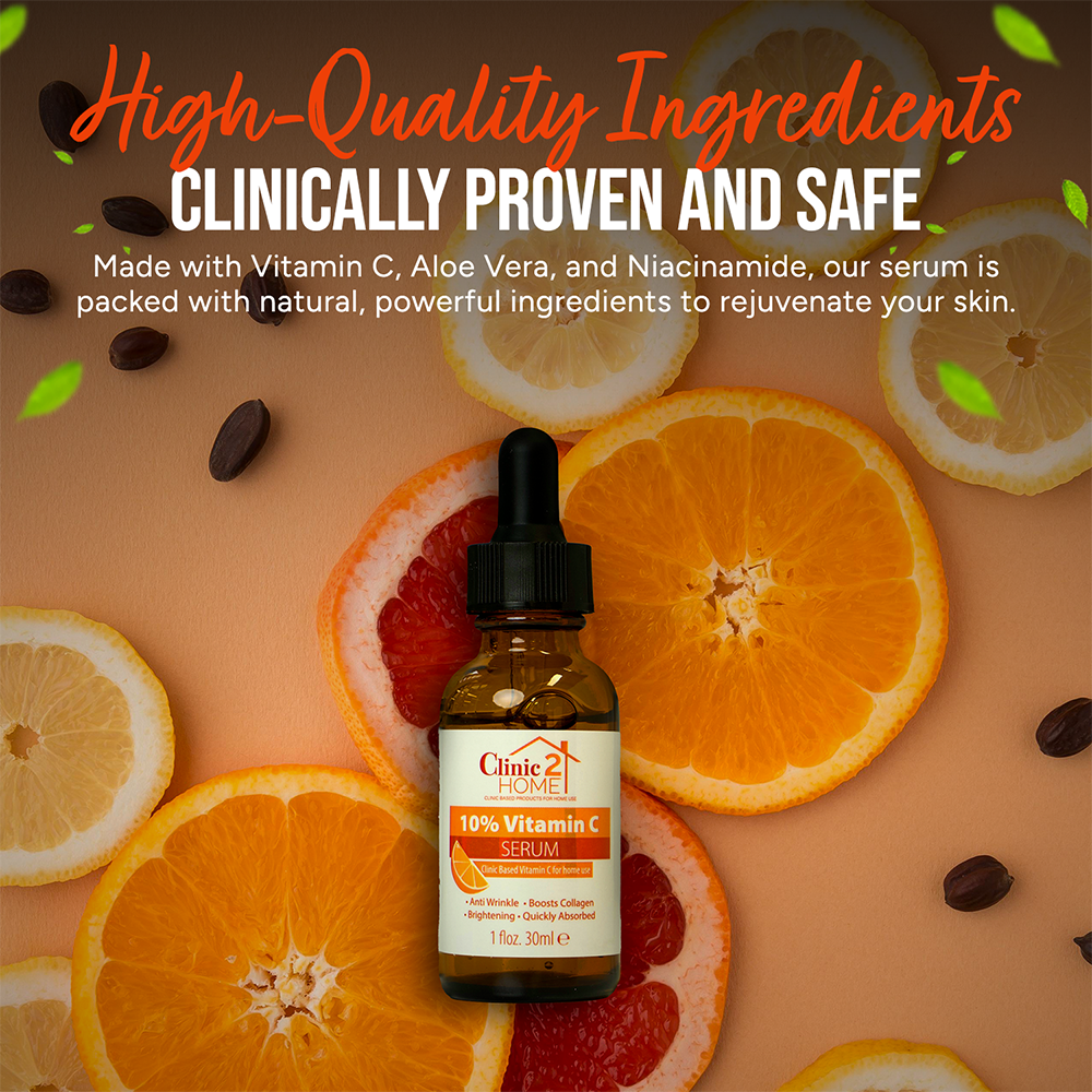 Clinic2Home 10% Vitamin C Serum 30ml - Image 6